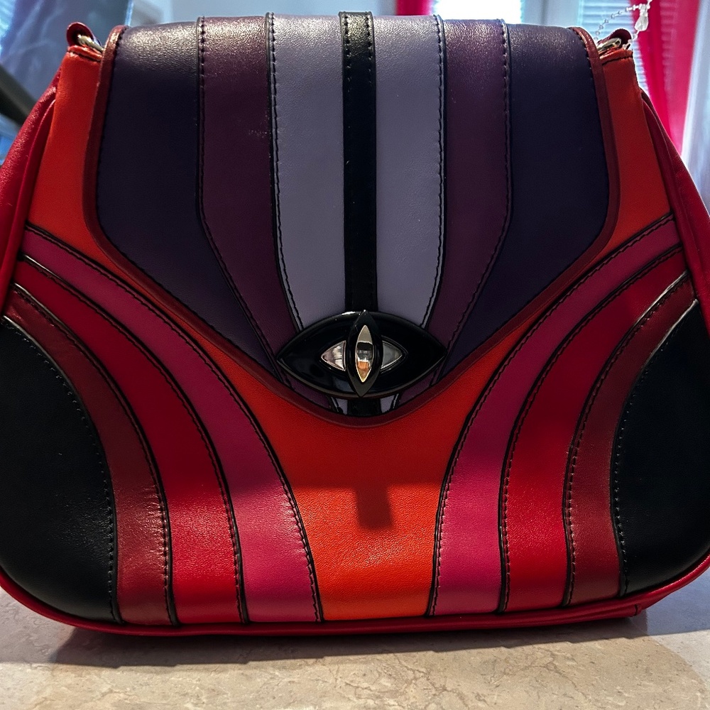 Beautiful vibrant statement pocketbook